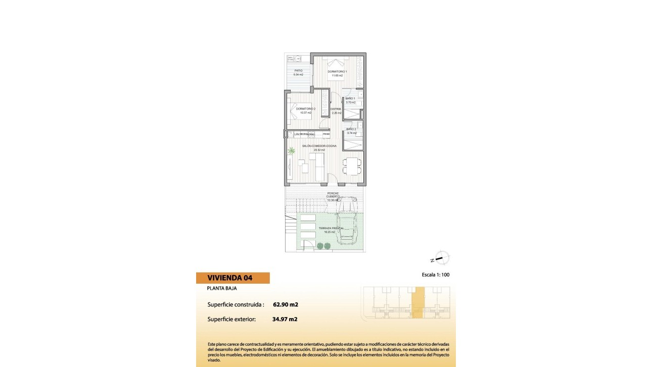 New Build - Bungalow - San Pedro del Pinatar - El Salero