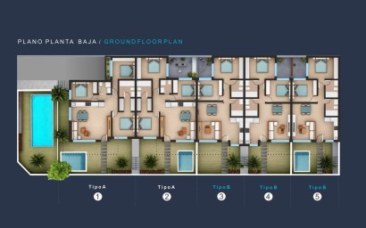 New Build - Ground Floor Bungalow - San Pedro del Pinatar - Los Pinos