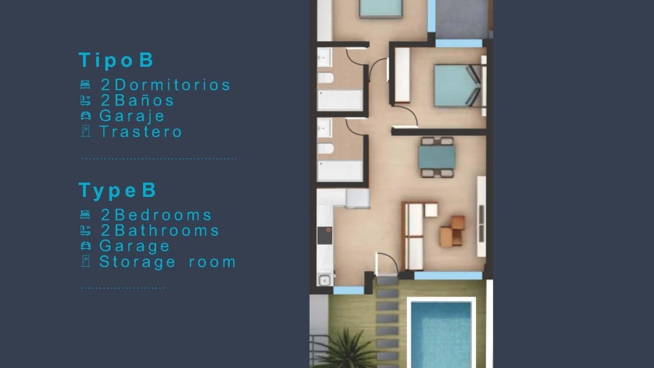 New Build - Ground Floor Bungalow - San Pedro del Pinatar - Los Pinos