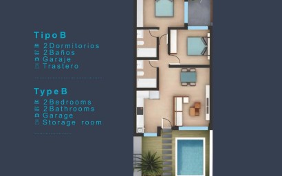 New Build - Ground Floor Bungalow - San Pedro del Pinatar - Los Pinos
