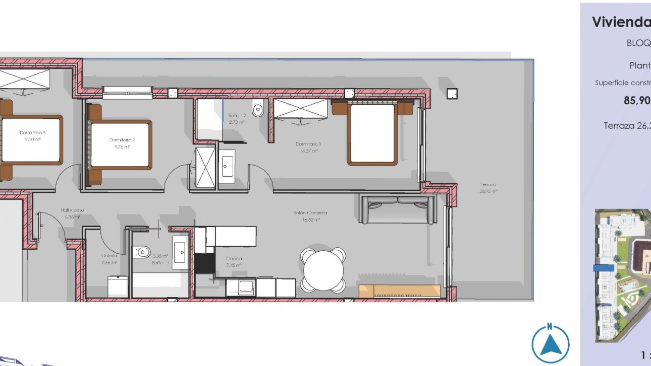 Obra nueva - Apartment - Guardamar del Segura - El Raso