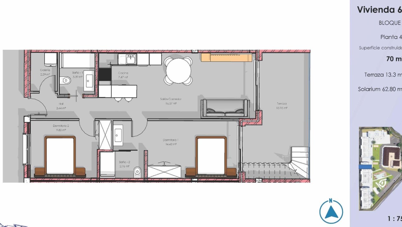 New Build - Penthouse - Guardamar del Segura - El Raso