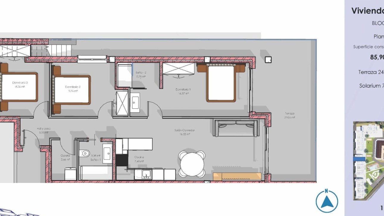 New Build - Penthouse - Guardamar del Segura - El Raso