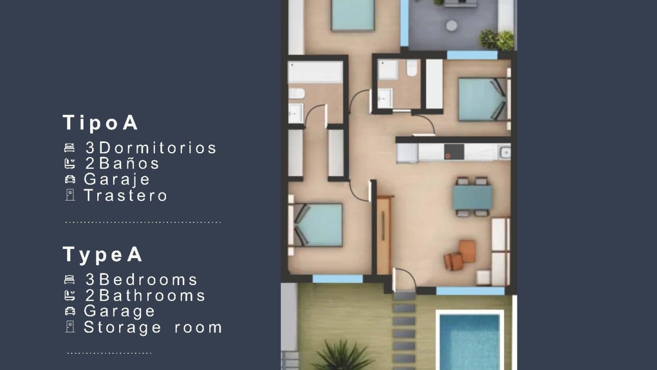 New Build - Ground Floor Bungalow - San Pedro del Pinatar - Los Pinos