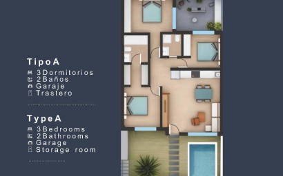 New Build - Ground Floor Bungalow - San Pedro del Pinatar - Los Pinos