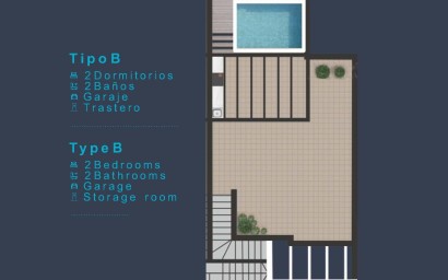 New Build - Top Floor Bungalow - San Pedro del Pinatar - Los Pinos