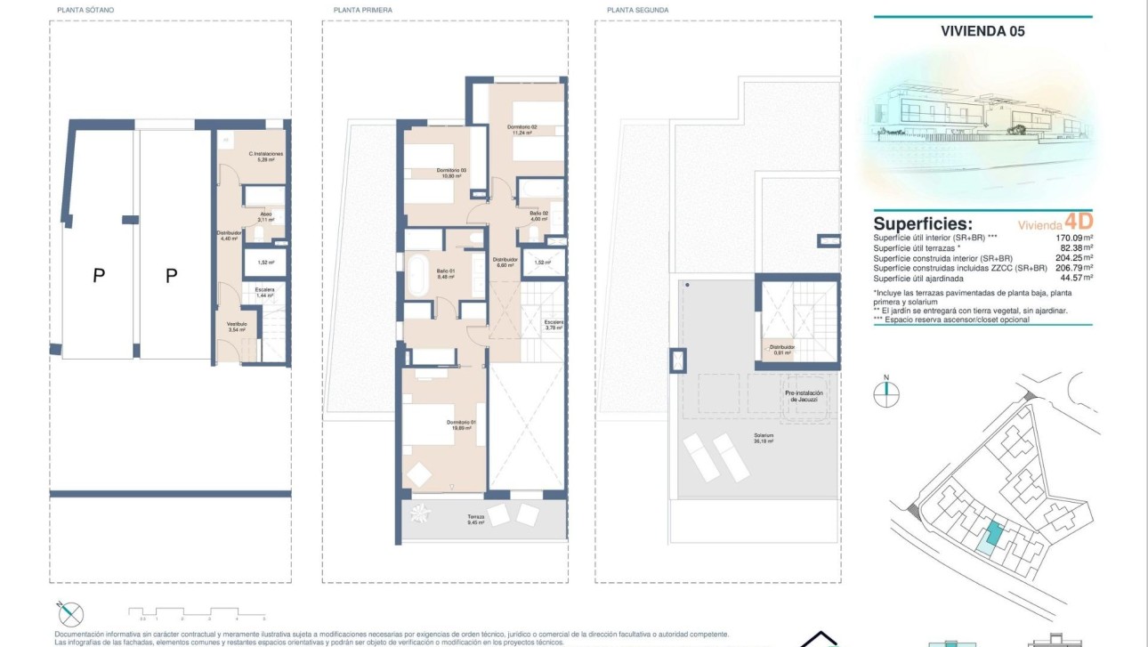 New Build - town house - San Juan Alicante - Cabo de las Huertas