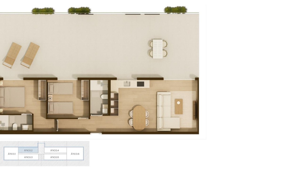 Nouvelle construction - Attique - Moncofa - Playa de Moncofa