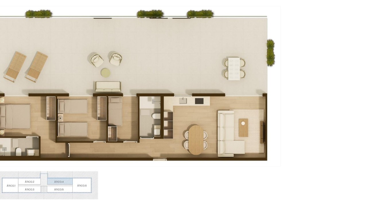 Nouvelle construction - Attique - Moncofa - Playa de Moncofa