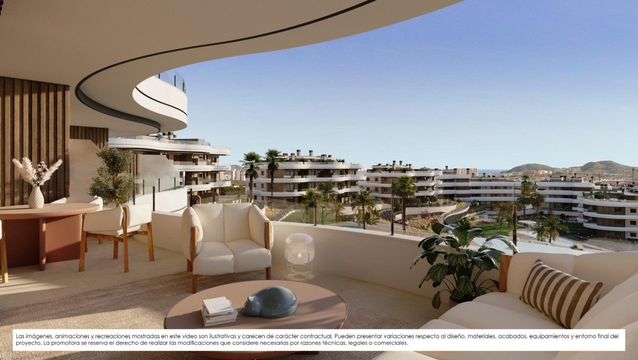 Nouvelle construction - Attique - Finestrat - Campana Garden