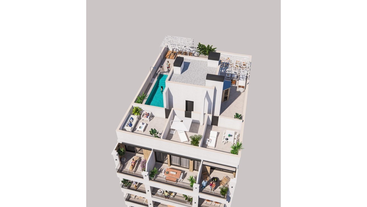 Obra nueva - Apartment - Torrevieja - Playa de El Cura