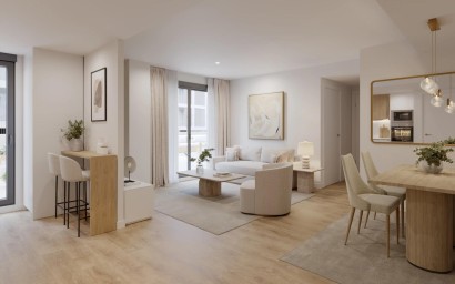 New Build - Ground floor apartment - Alicante - San Agustín