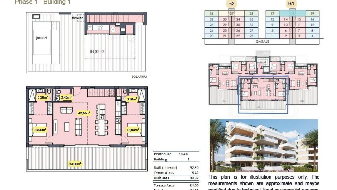 New Build - Penthouse - Torre Pacheco - Santa Rosalia Lake and Life Resort