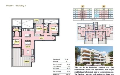 New Build - Apartment - Torre Pacheco - Santa Rosalia Lake and Life Resort