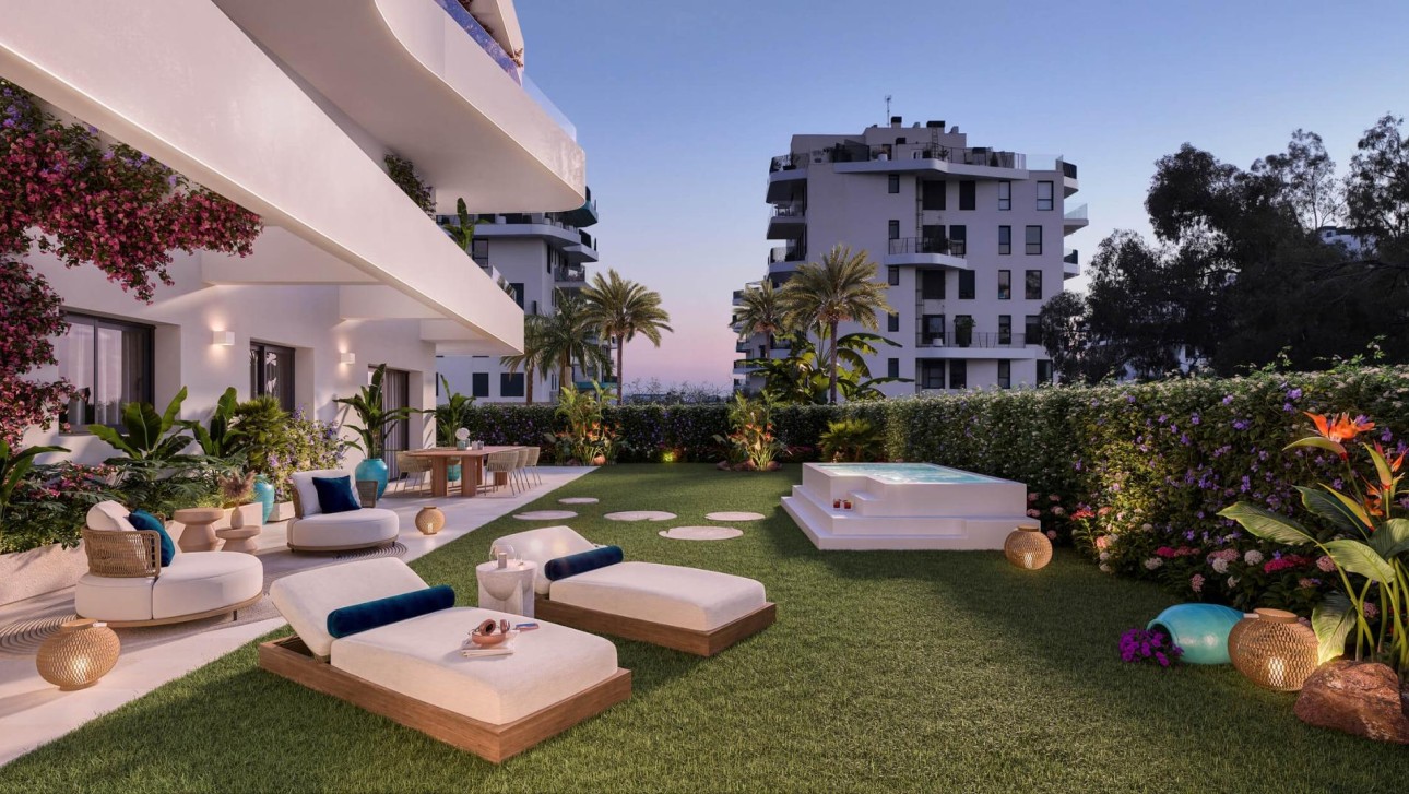 New Build - Ground floor apartment - Villajoyosa - Playa del Torres