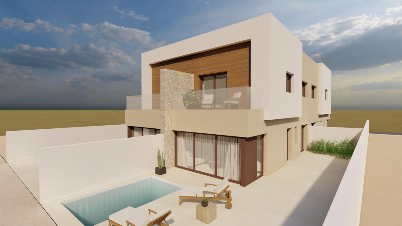 Obra nueva - Adosado - San Javier - pueblo