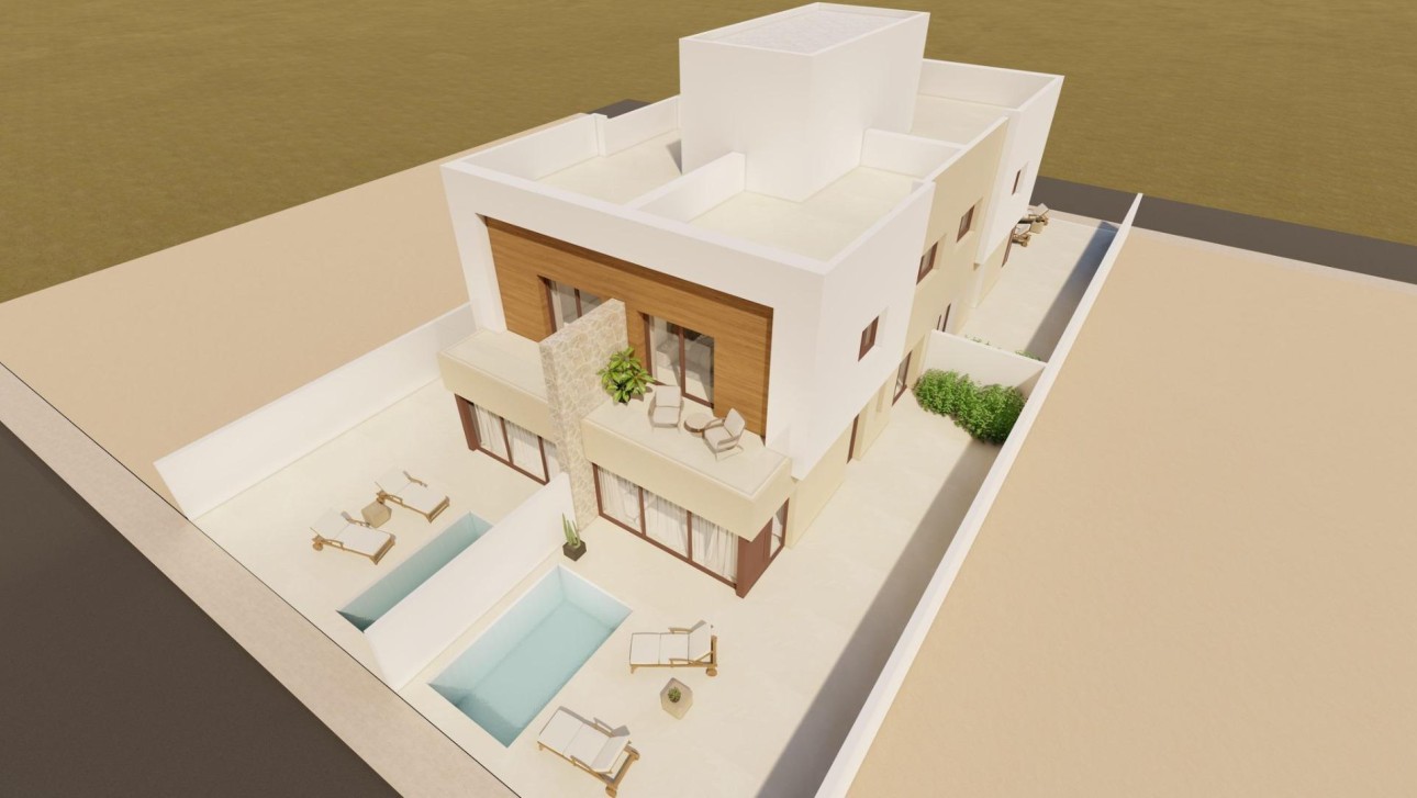 Obra nueva - Adosado - San Javier - pueblo