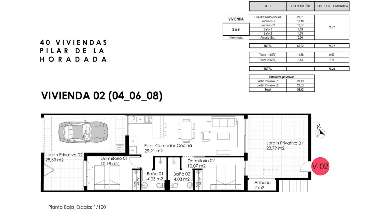 Obra nueva - Bungalow - Pilar de la Horadada - pueblo