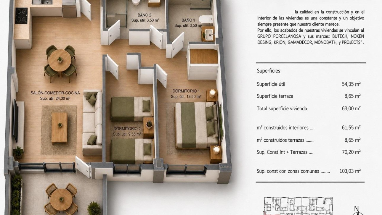 Obra nueva - Apartment - Villajoyosa - Cala de Finestrat