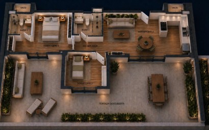 Новое здание - Пентхаус - Villajoyosa - Cala de Finestrat