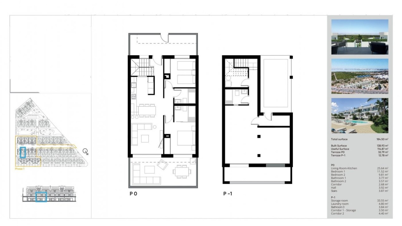 New Build - Bungalow - Torrevieja - Lago Jardín II