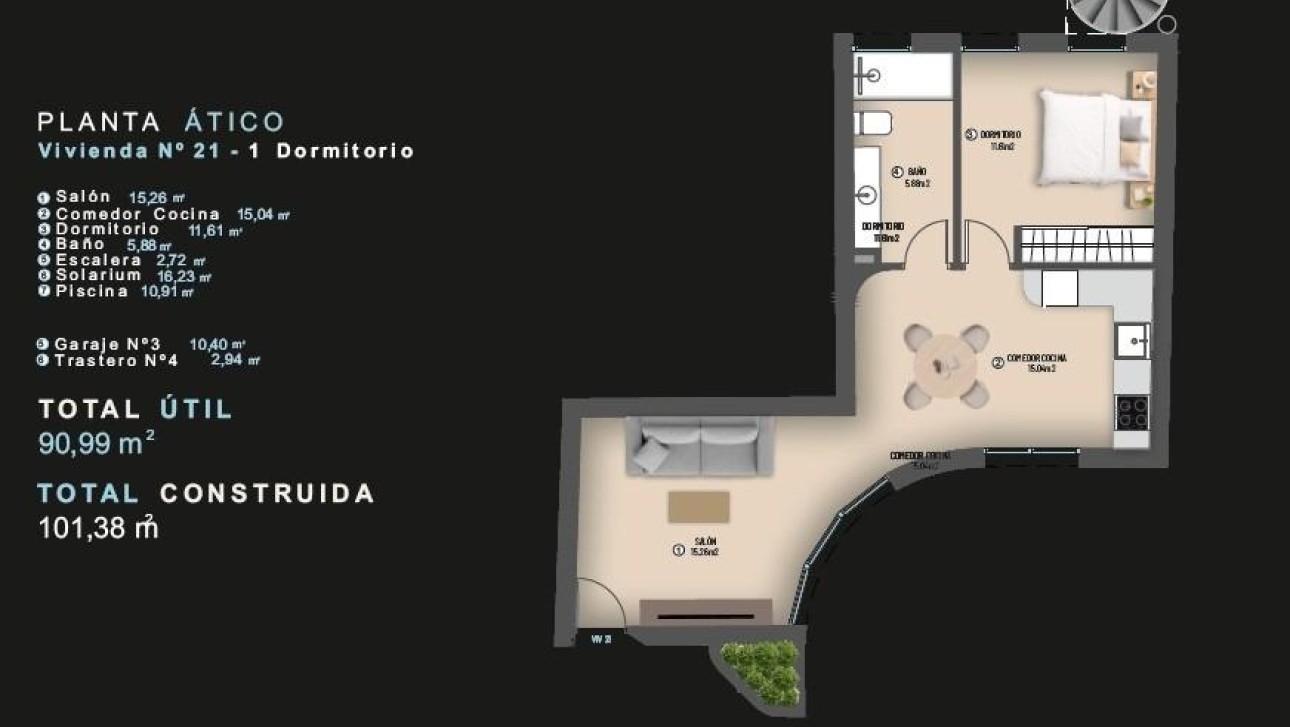 Nowy budynek - Daszek - Torrevieja - Centro