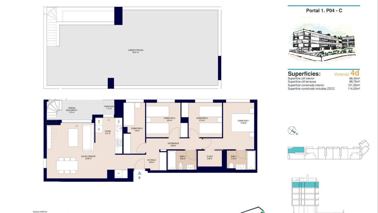 Nouvelle construction - Attique - Alicante - San Agustín-PAU 2
