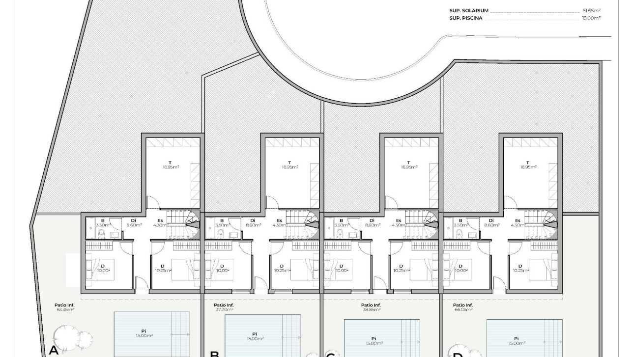 New Build - Townhouse - Mazarron - Country Club