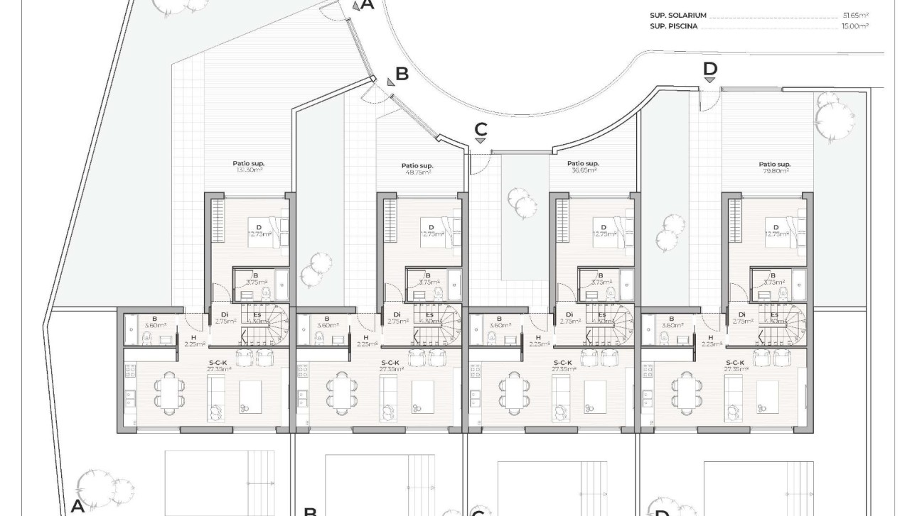 New Build - Townhouse - Mazarron - Country Club