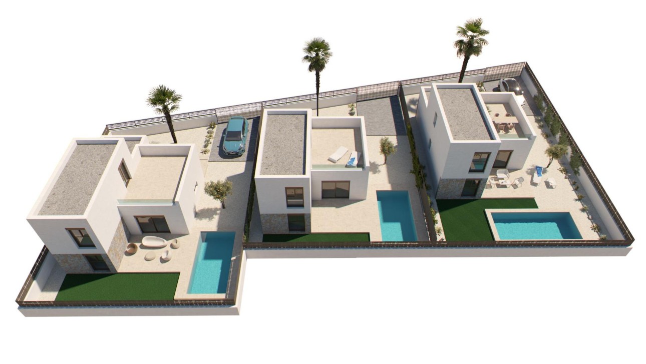 Nieuwbouw Woningen - Villa - Algorfa - La Finca Golf