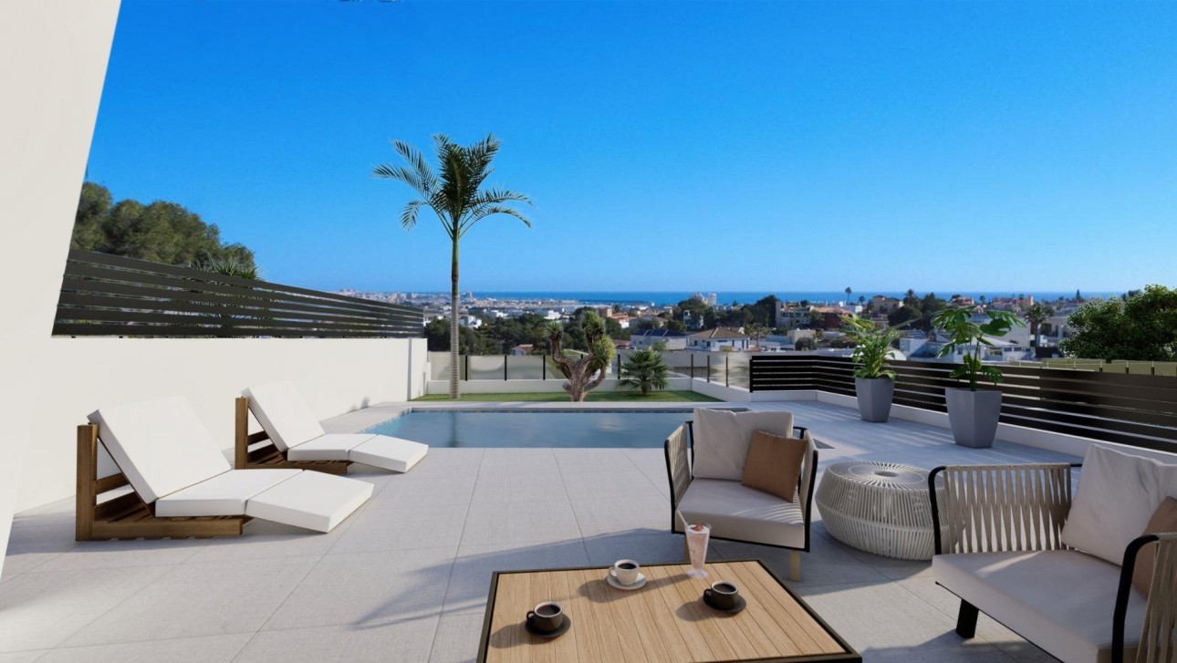 Obra nueva - Villa - Torrevieja - Los Balcones