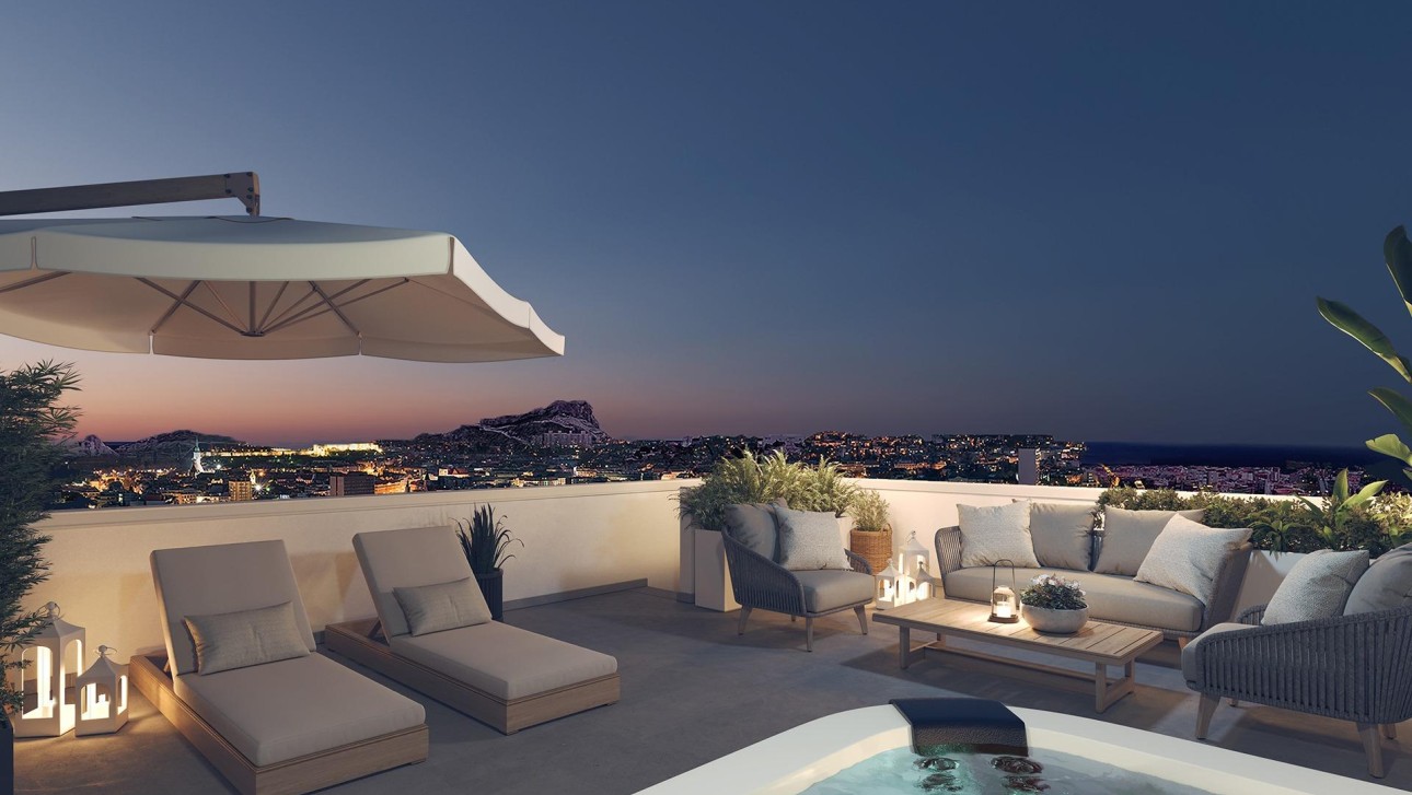 Nieuwbouw Woningen - Penthouse - Alicante - San Agustín-PAU 2