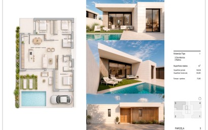 Новое здание - Villa - Pilar de la Horadada - pueblo