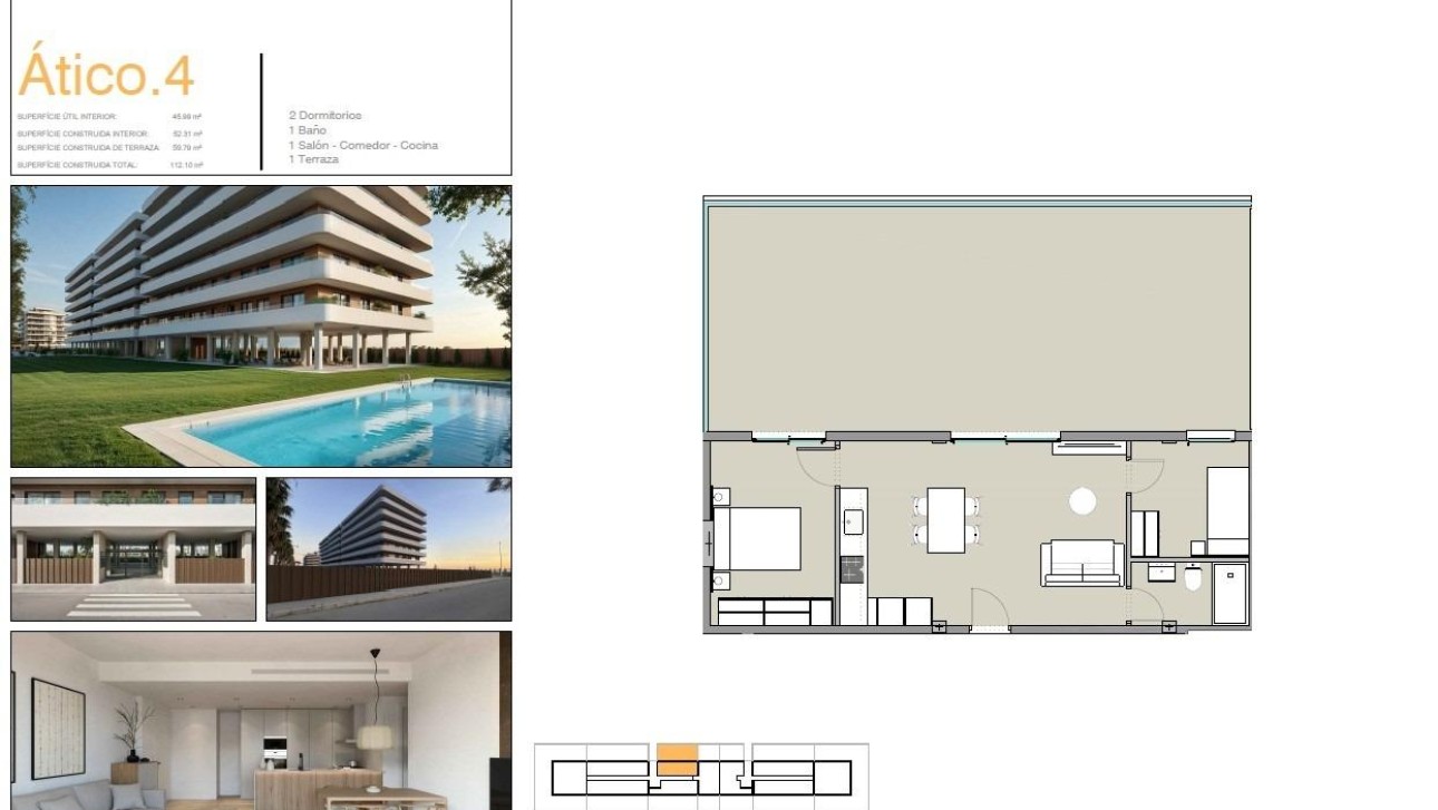 Obra nueva - Ático - Moncofa - Playa de Moncofa