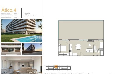 Obra nueva - Ático - Moncofa - Playa de Moncofa