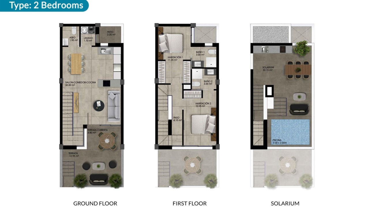 New Build - Townhouse - Dolores - Sector 2