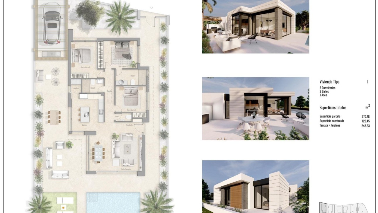 New Build - Villa - Pilar de la Horadada - Roda Golf