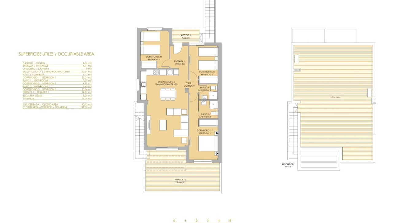 New Build - Top Floor Bungalow - Orihuela - Vistabella Golf