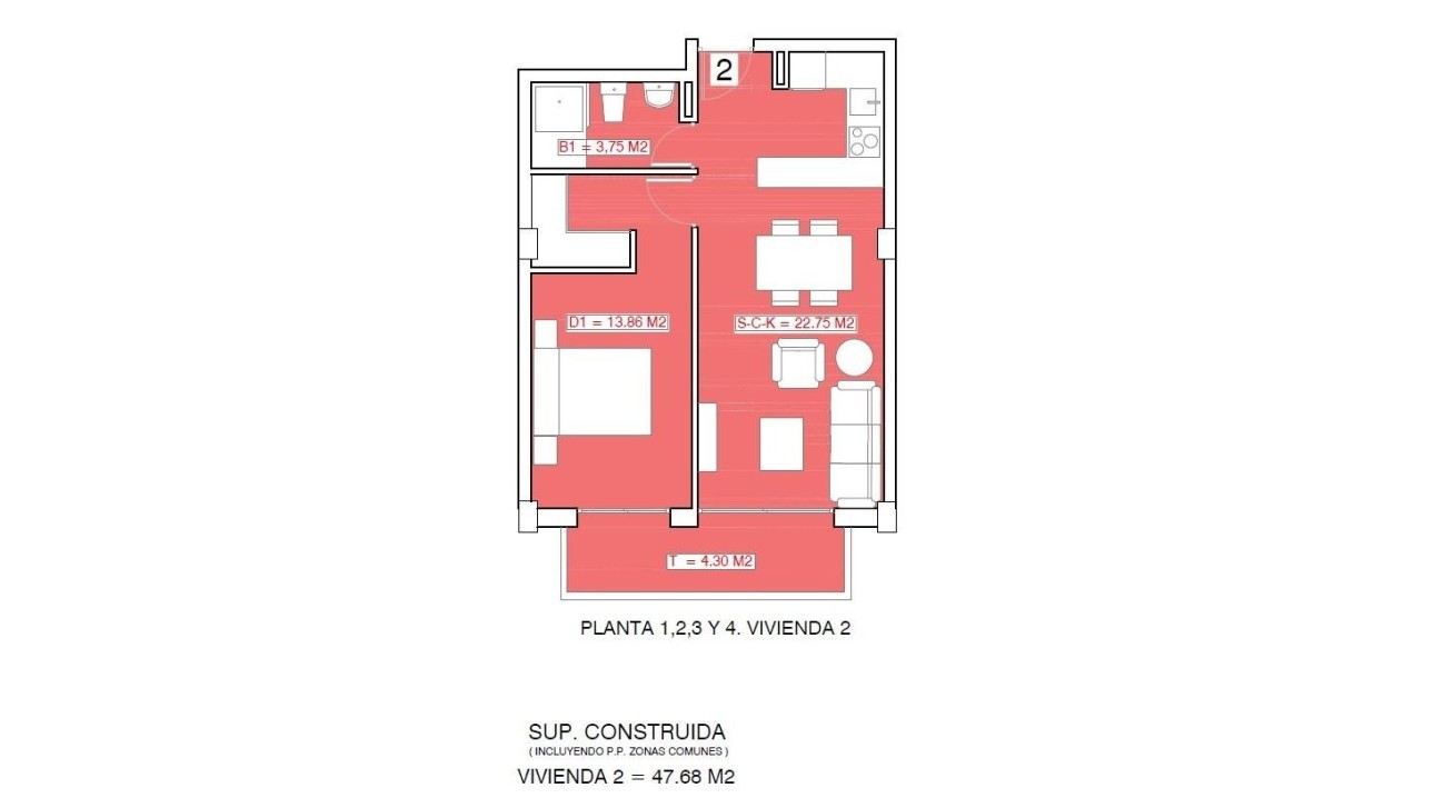 New Build - Apartment - Torrevieja - Playa El Acequión