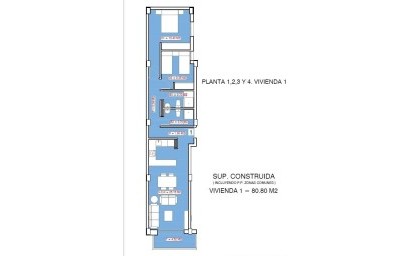 New Build - Apartment - Torrevieja - Playa El Acequión