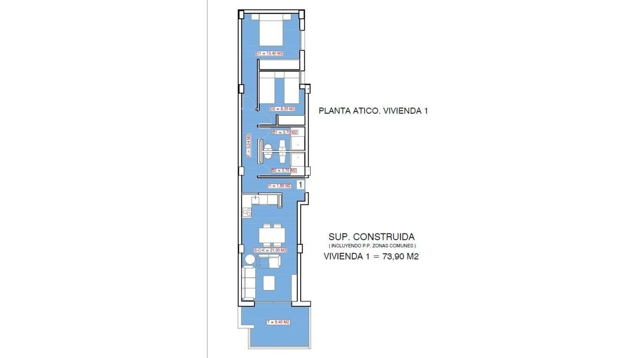 New Build - Penthouse - Torrevieja - Playa El Acequión