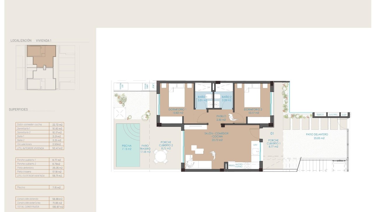 New Build - Bungalow - San Pedro del Pinatar - Molino de Chirrete