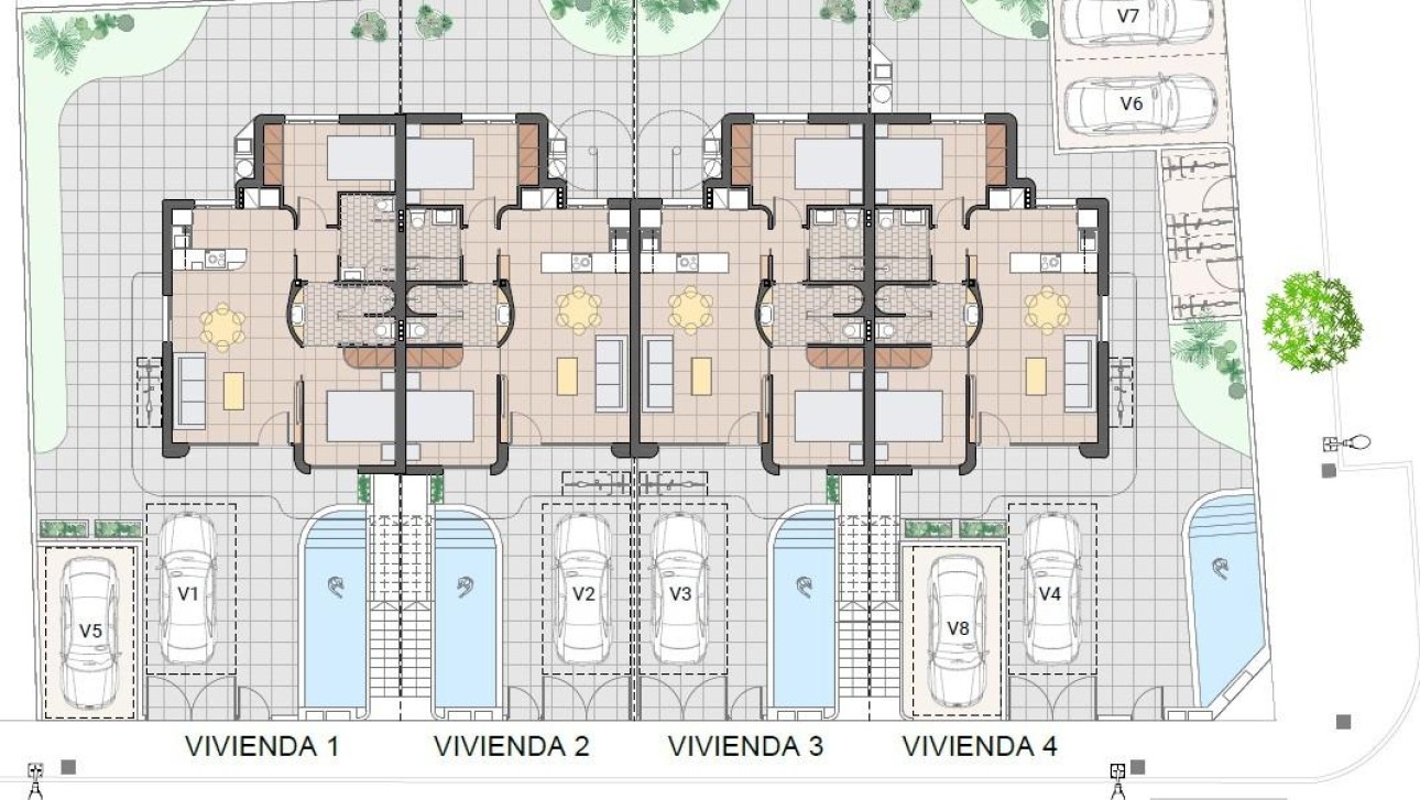 New Build - Bungalow - Pilar de la Horadada - pueblo