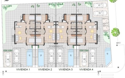 New Build - Bungalow - Pilar de la Horadada - pueblo