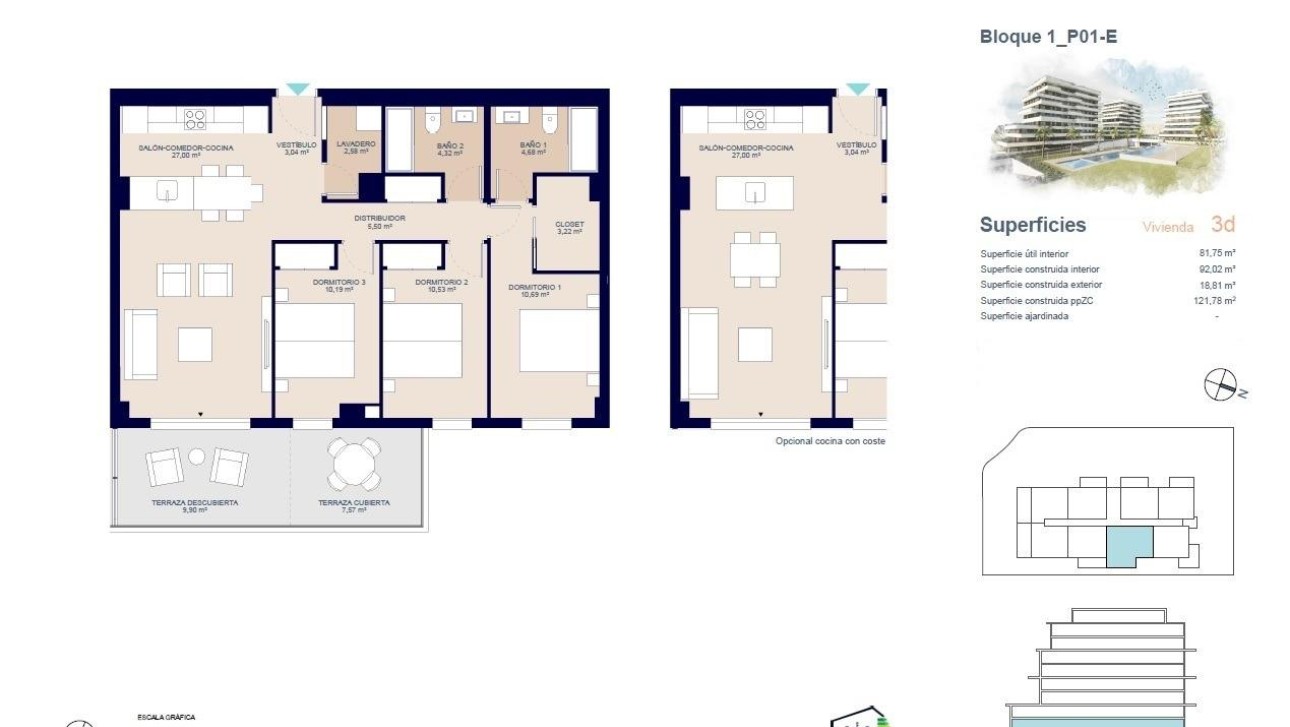 Nowy budynek - Apartment - Villajoyosa - Playa del Torres
