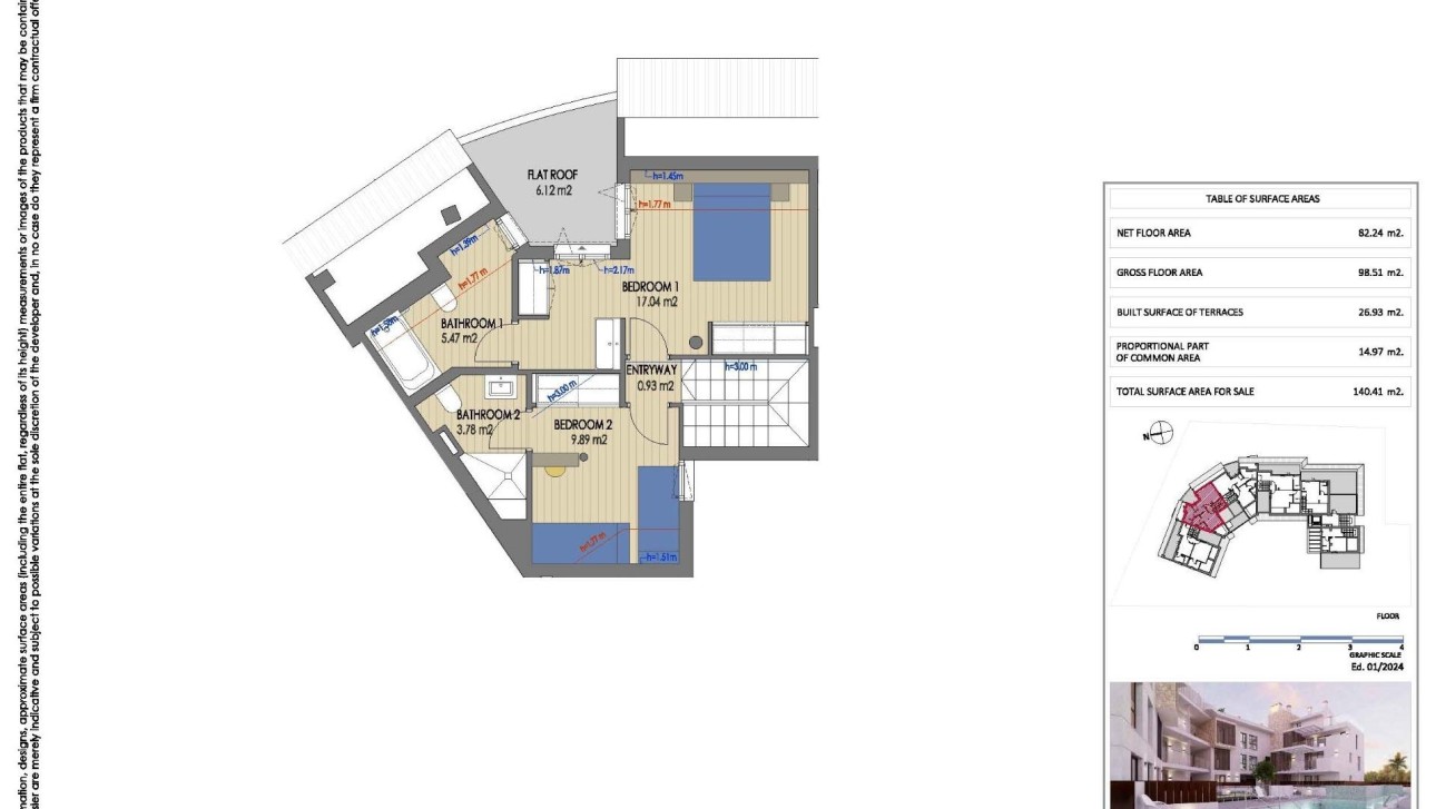 New Build - Apartment - Jávea - Cala Blanca