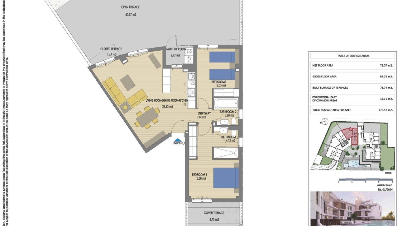 New Build - Apartment - Jávea - Cala Blanca