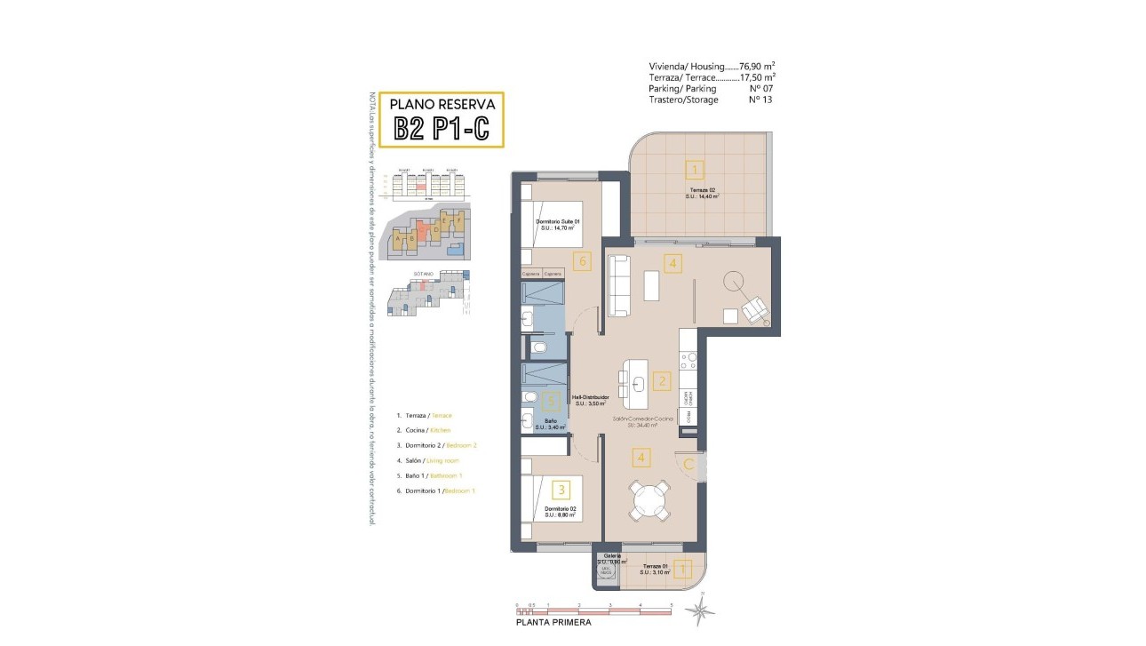 Obra nueva - Apartment - Los Alcazares - Serena Golf
