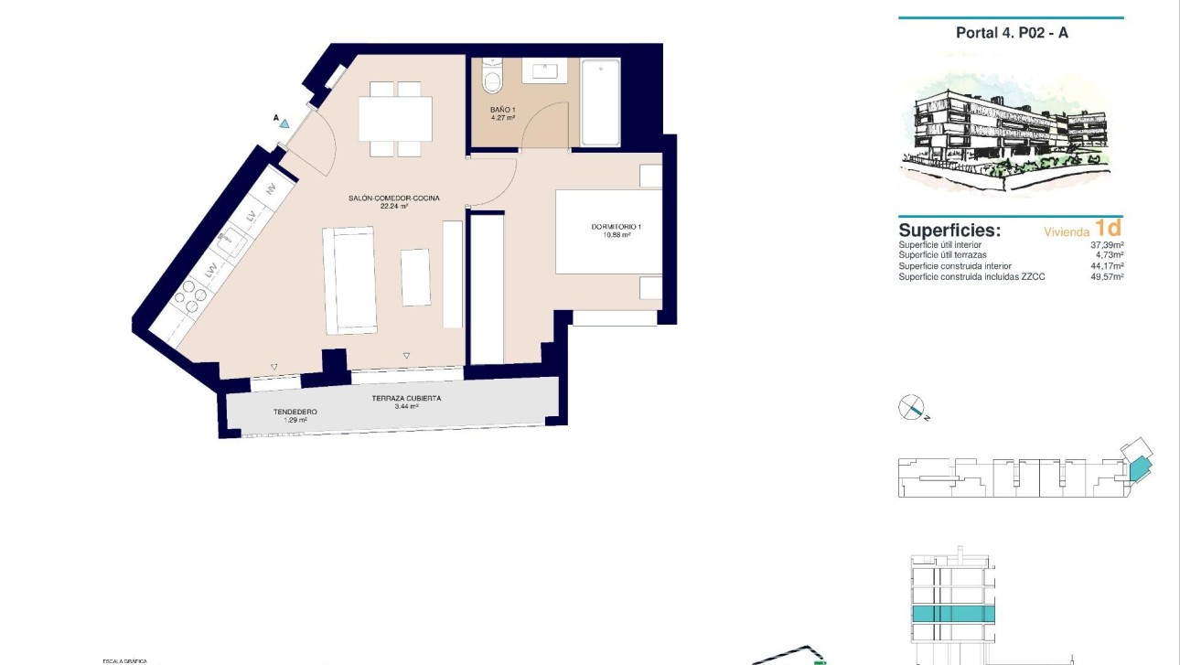 Новое здание - Apartment - Alicante - San Agustín-PAU 2