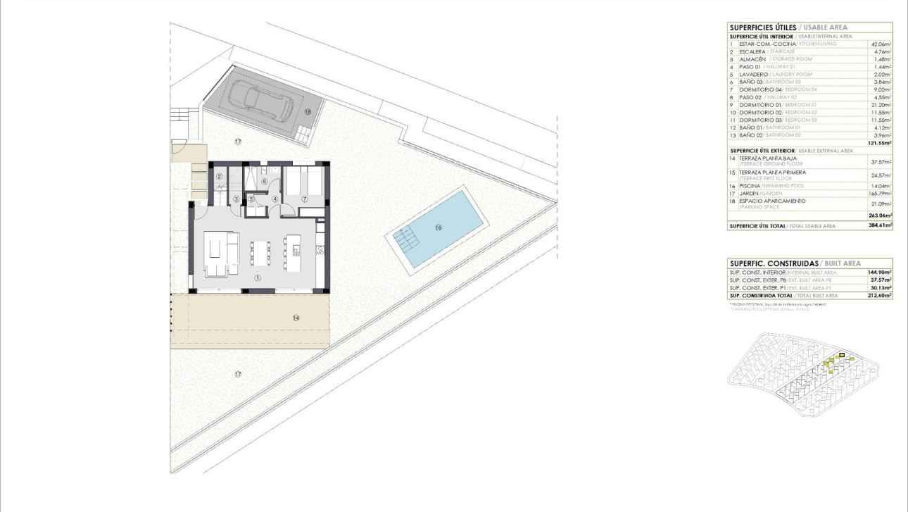 Nouvelle construction - Villa - Polop - PAU 1